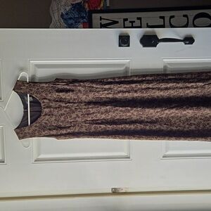Banana Republic 100% Silk Chiffon Floral Dress